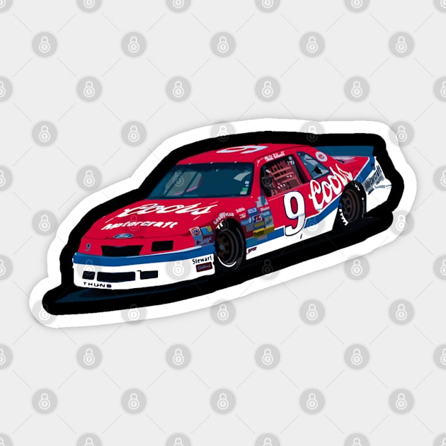 Bill Elliott 1988 Sticker by stevenmsparks